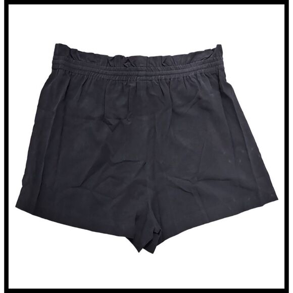 NWT Antonio Melani Delilah Washable Silk Shorts Pull On Black 16 NEW - Picture 3 of 8
